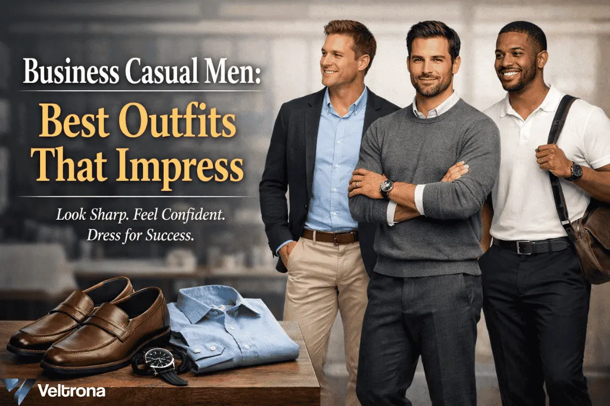 Veltrona blog post about the Business Casual Men.