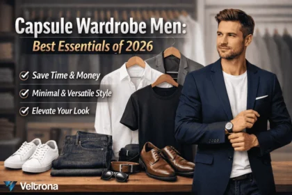 Veltrona blog post about the Capsule Wardrobe Men.