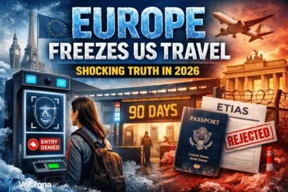 Veltrona blog post about the Europe Freezes US Travel.