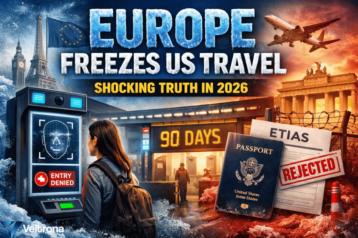 Veltrona blog post about the Europe Freezes US Travel.