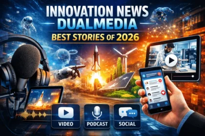 Veltrona blog post about the Innovation News Dualmedia.