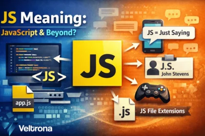 Veltrona blog post about the JS Meaning.