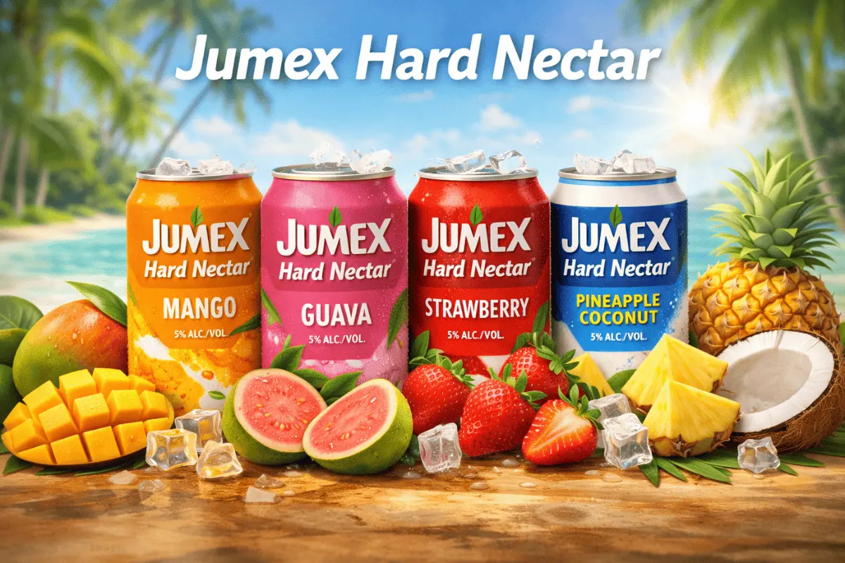 Veltrona blog post about the Jumex Alcohol.