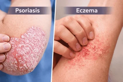 Veltrona blog post about the Psoriasis vs Eczema.