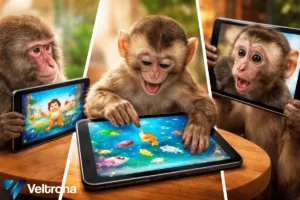 Veltrona blog post about the Tablet Monkeys.
