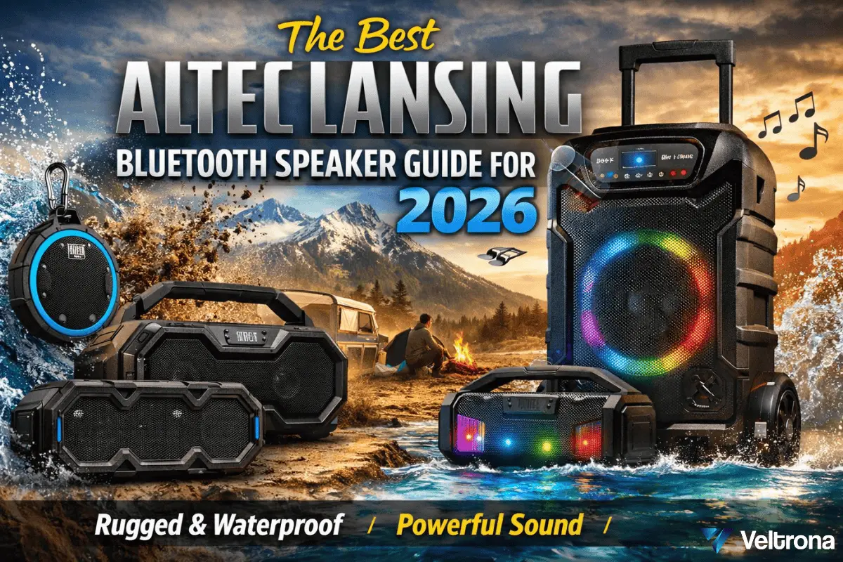 Veltrona blog post about the altec lansing bluetooth speaker.