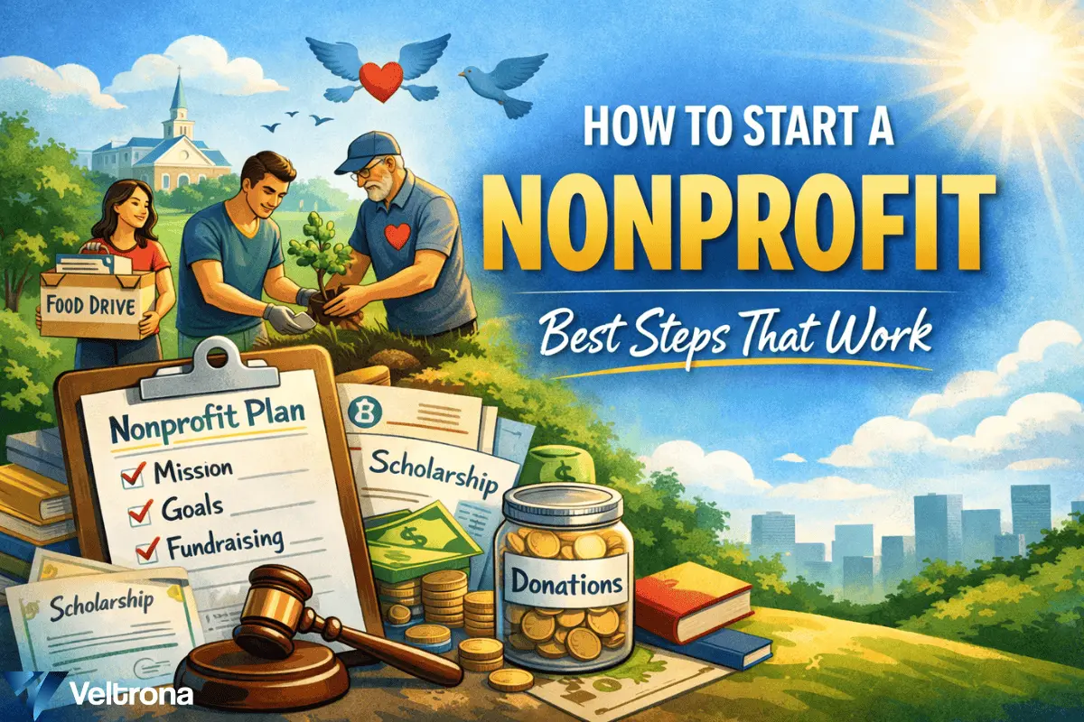 Veltrona blog post about the how to start nonprofit.