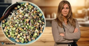 Veltrona blog post about the jennifer aniston salad recipe.