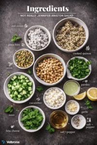 Veltrona blog post about the jennifer aniston salad recipe.