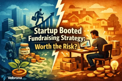 Veltrona blog post about the startup booted fundraising strategy.