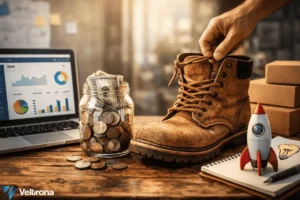 Veltrona blog post about the startup booted fundraising strategy.