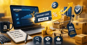 Veltrona blog post about the Amazon Business Discount Codes.