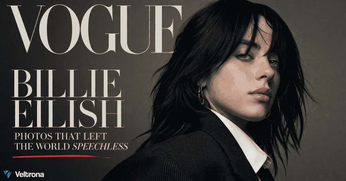 Veltrona blog post about the Billie Eilish Vogue.
