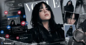 Veltrona blog post about the Billie Eilish Vogue.