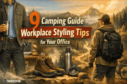Veltrona blog post about the Camping Guide Workplace Styling .