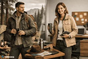 Veltrona blog post about the Camping Guide Workplace Styling .