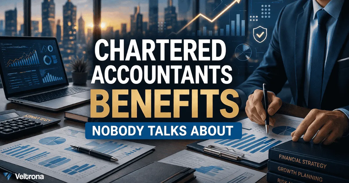 Veltrona blog post about the Chartered Accountants Benefits.