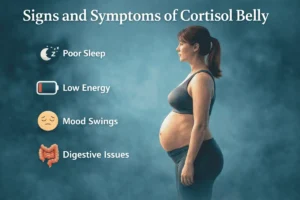 Veltrona blog post about the Cortisol Belly.
