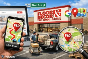 Veltrona blog post about the Floor and Decor Locations.