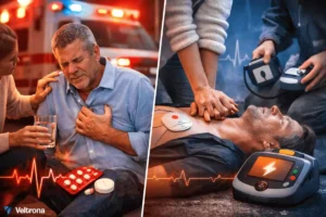 Veltrona blog post about the Heart Attack vs Cardiac Arrest.