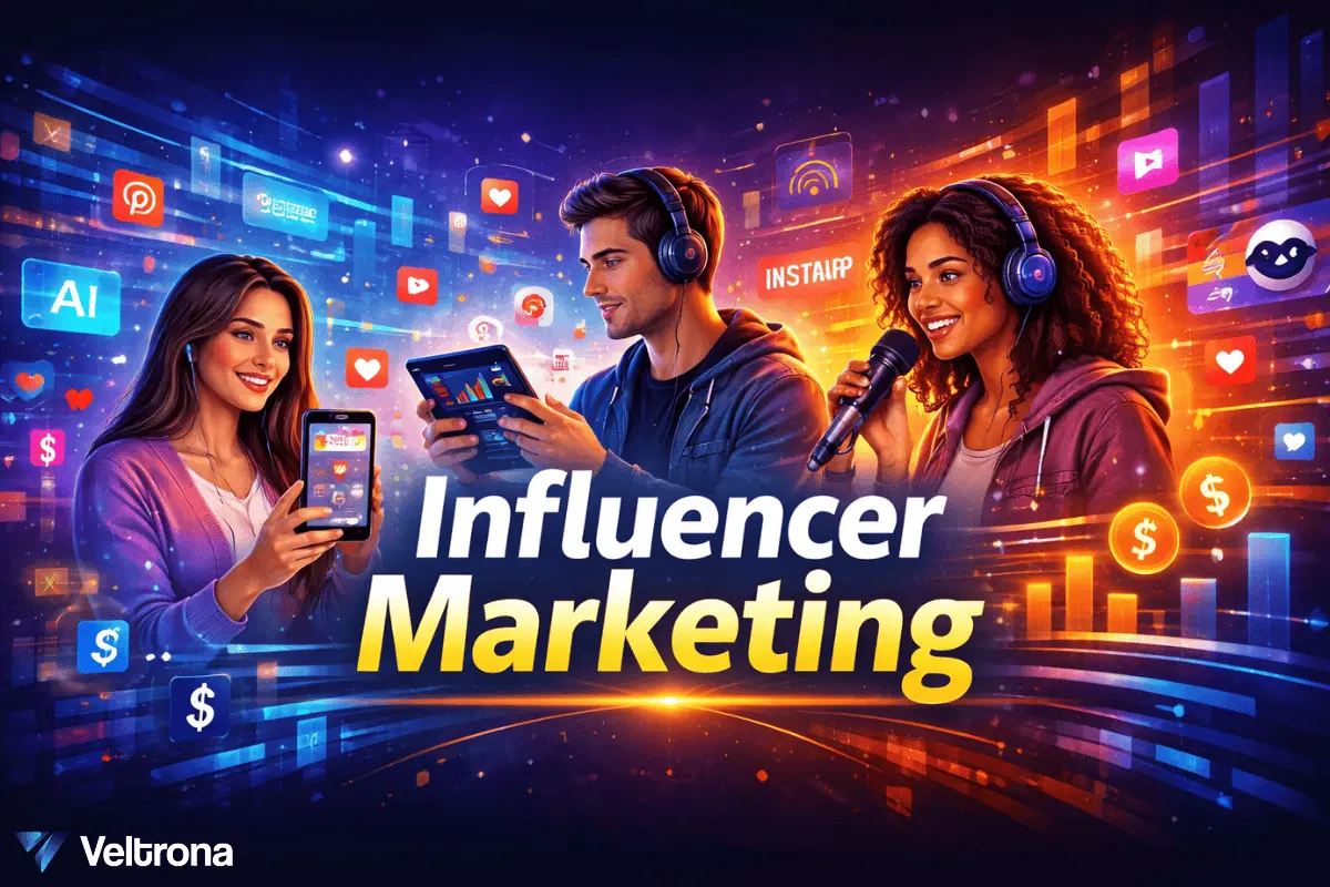 Veltrona blog post about the Influencer Marketing News.