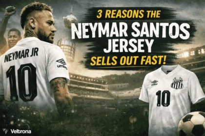 Veltrona blog post about the Neymar Santos Jersey.