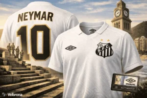 Veltrona blog post about the Neymar Santos Jersey.