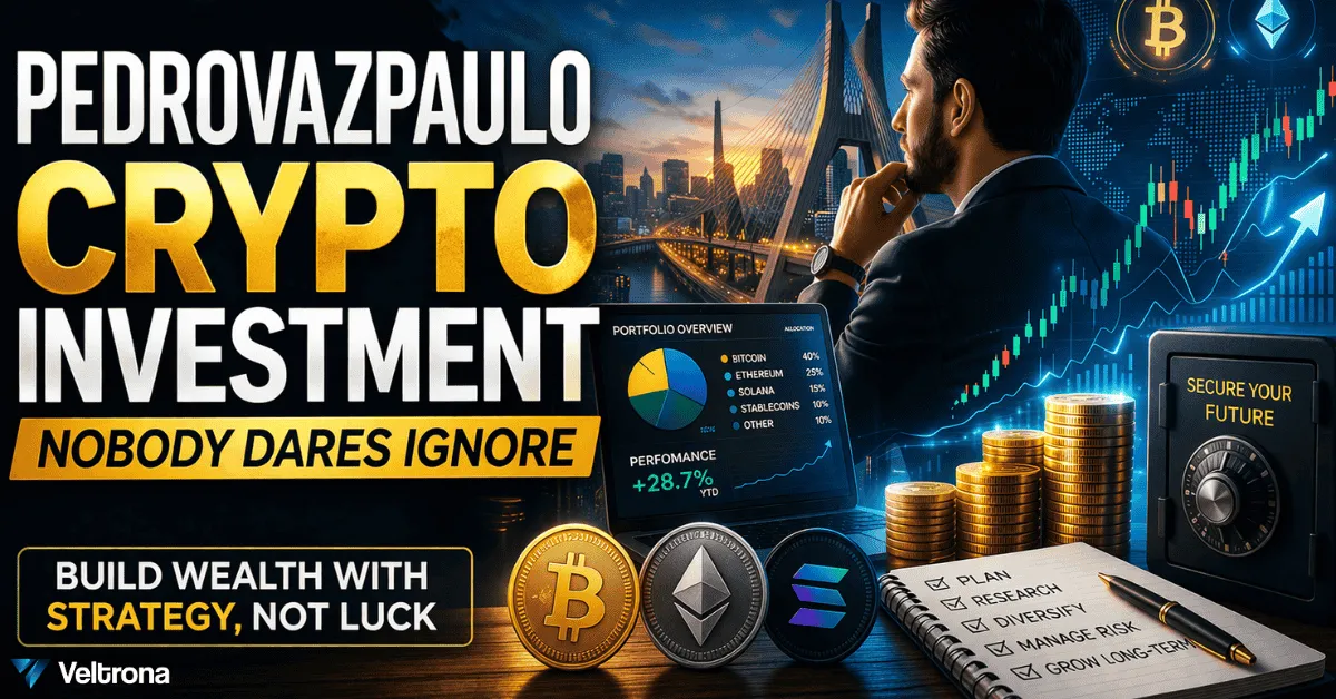 Veltrona blog post about the Pedrovazpaulo Crypto Investment.