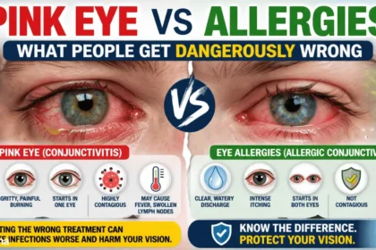 Veltrona blog post about the Pink Eye vs Allergies.