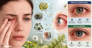 Veltrona blog post about the Pink Eye vs Allergies.