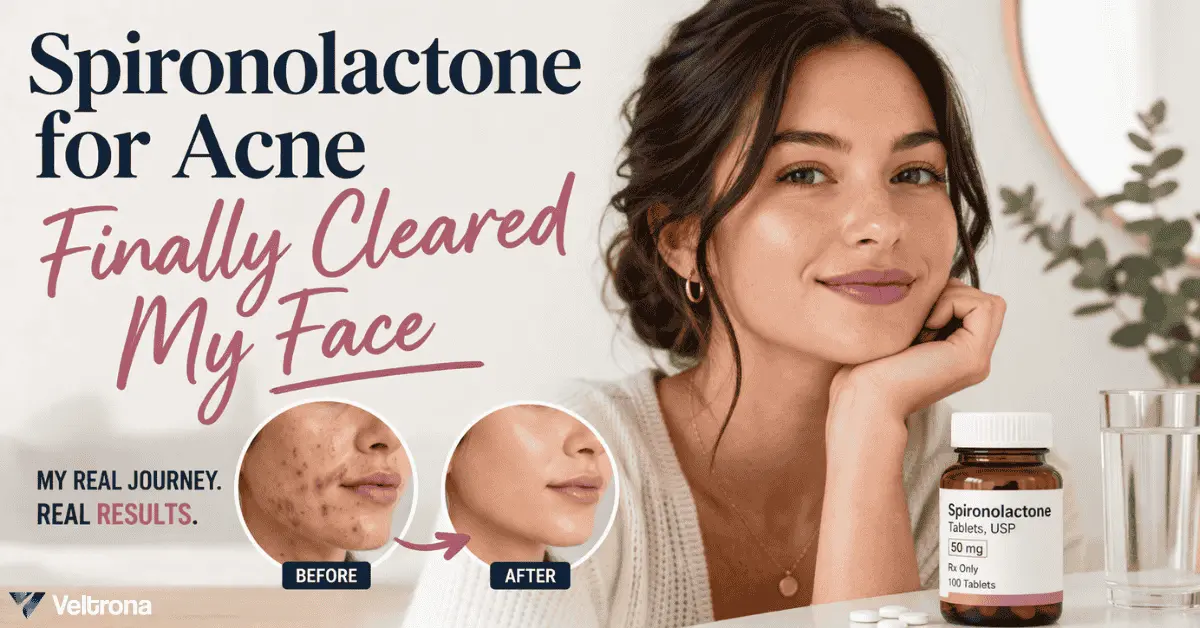 Veltrona blog post about the Spironolactone for Acne.